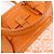 Borsa Tote e Borsa a Mano Loewe Repeat Anagram in Tela e Pelle Orange - vista 10