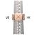 Anello CHANEL COCO Crush Large K18 750PG Rose Gold #51 US 5.5 EU51 J10818 - vista 8
