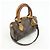 Louis Vuitton Monogram Canvas Mini Speedy Hand Bag & Strap M41534 - vista 4