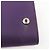 Portafoglio lungo PRADA in nylon e pelle Saffiano con logo triangolare Viola M608 - vista 13
