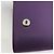 Portafoglio lungo PRADA in nylon e pelle Saffiano con logo triangolare Viola M608 - vista 14