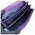 Portafoglio lungo PRADA in nylon e pelle Saffiano con logo triangolare Viola M608 - vista 15