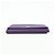 Portafoglio lungo PRADA in nylon e pelle Saffiano con logo triangolare Viola M608 - vista 5