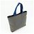 Borsa Tote LOEWE Logo Canvas in pelle, borsa a tracolla, borsa a mano Grigio Blu - vista 4