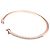 Bracciale rigido Messika, "My Twin Toi & Moi pavé, petit modèle" in oro rosa e diamanti. - vista 3