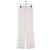 Zadig & Voltaire Pantalones de sastre Pistol de lino blanco
