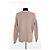 Pull Eric Bompard en cachemire beige - vue 3