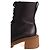 Stivaletti Loewe in pelle marrone - vista 4