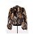 Abrigo de piel marrón Michael Kors - vista 4