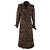 Autre Marque Abrigo SIMKHAI Leopard marrón