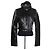 Sportmax Schwarze Synthetikjacke