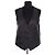 Chaleco de cuero negro Zadig & Voltaire