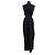 Magda Butrym Schwarzes Viskose Kleid