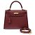 Hermès Borsa HERMES Kelly 25 in Pelle Rossa - 104044