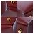 Hermès Borsa HERMES Kelly 25 in Pelle Rossa - 104044 - vista 12
