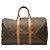 Borsa da viaggio Louis Vuitton Monogram Keepall 45 Marrone