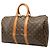 Borsa da viaggio Louis Vuitton Monogram Keepall 45 Marrone - vista 2