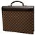 Borsa Business Louis Vuitton Altona PM Damier Ebene Marrone - vista 2