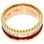 Anello Boucheron Quatre Small in ceramica rossa e diamanti - vista 5