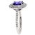Autre Marque Anello Tiffany & Co. Soleste in Tanzanite e Diamanti - vista 3