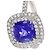 Autre Marque Anello Tiffany & Co. Soleste in Tanzanite e Diamanti - vista 6