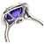 Autre Marque Anello Tiffany & Co. Soleste in Tanzanite e Diamanti - vista 8