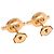 Hermès Orecchini Hermes Finesse Diamond in oro rosa 18K - vista 2
