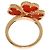 Anello Van Cleef & Arpels Sweet Heart Corniola e Diamanti - vista 4