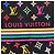 Sciarpa Louis Vuitton I Love Monogram Collaborazione Takashi Murakami - vista 4