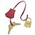 Hermès Borsa Hermes Birkin 30 in pelle Epsom rossa - vista 9
