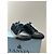 Lanvin Sneakers basse DBB1 in pelle e camoscio nero - vista 2