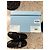 Lanvin Sneakers basse DBB1 in pelle e camoscio nero - vista 8