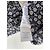 Paul Smith London Camicia in cotone floreale blu navy e bianco - vista 11