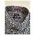 Paul Smith London Camicia in cotone floreale blu navy e bianco - vista 2