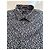 Paul Smith London Camicia in cotone floreale blu navy e bianco - vista 5