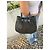 Sac à main Prada en cuir noir - vue 3