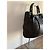 Sac à main Prada en cuir noir - vue 5