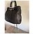 Sac à main Prada en cuir noir - vue 7
