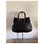 Sac à main Prada en cuir noir - vue 8