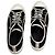 Dior J'Adior Sneaker aus schwarzem Canvas