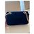 Gucci Marmont Borsa a tracolla in velluto blu - vista 2