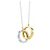 Tiffany & Co. Interlocking Circles Halskette Silber Gold
