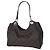 Borsa a spalla Gucci in nylon marrone