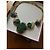 Collier Anton Heunis en malachite et lapis-lazuli plaqué or - vue 2