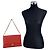 Chanel Borsa a tracolla e clutch Timeless Flap in pelle trapuntata Red Coral - vista 2