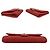 Chanel Borsa a tracolla e clutch Timeless Flap in pelle trapuntata Red Coral - vista 4