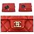 Chanel Borsa a tracolla e clutch Timeless Flap in pelle trapuntata Red Coral - vista 7