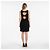 Autre Marque Moschino ärmelloses Kleid aus schwarzem Acetat - Ansicht 4