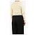 Chanel Geripptes Cardigan in Creme mit Fischmotiv - Größe UK 10 - Ansicht 2