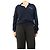 Miu Miu Cashmere-Strick-Poloshirt in Marineblau - Größe UK 8